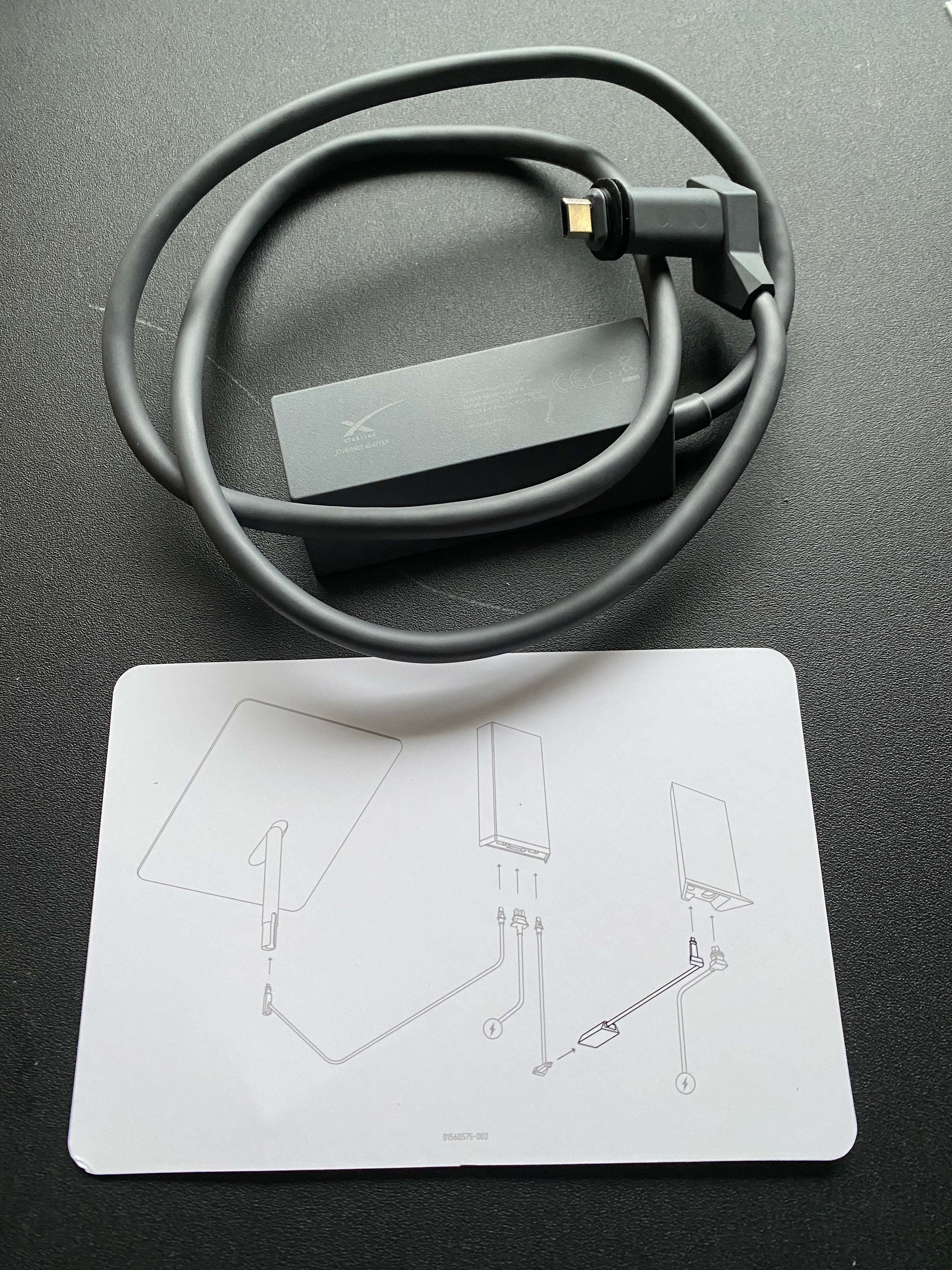 Starlink Ethernet Adapter for Gen 2 Rectangular Dish