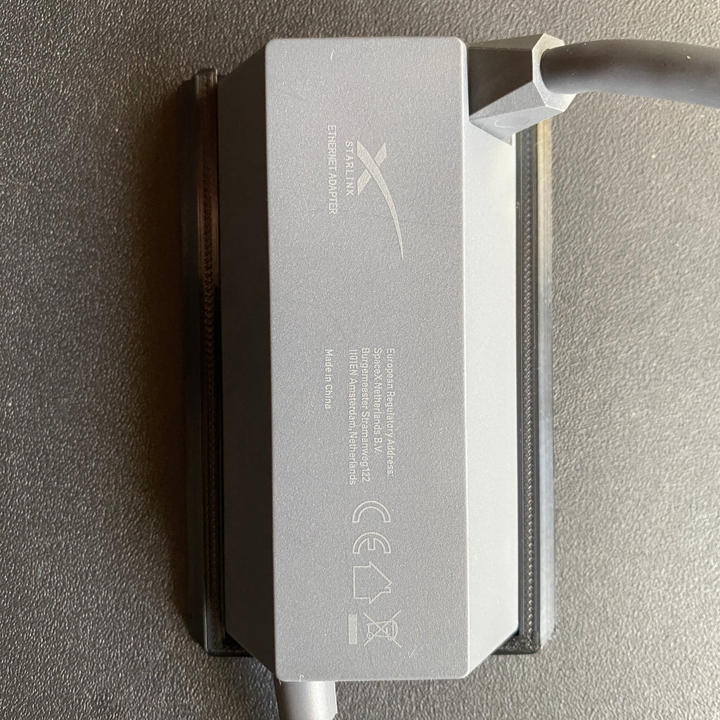 Starlink Ethernet Adapter Mount - Ships Same Day! Available in Black or White