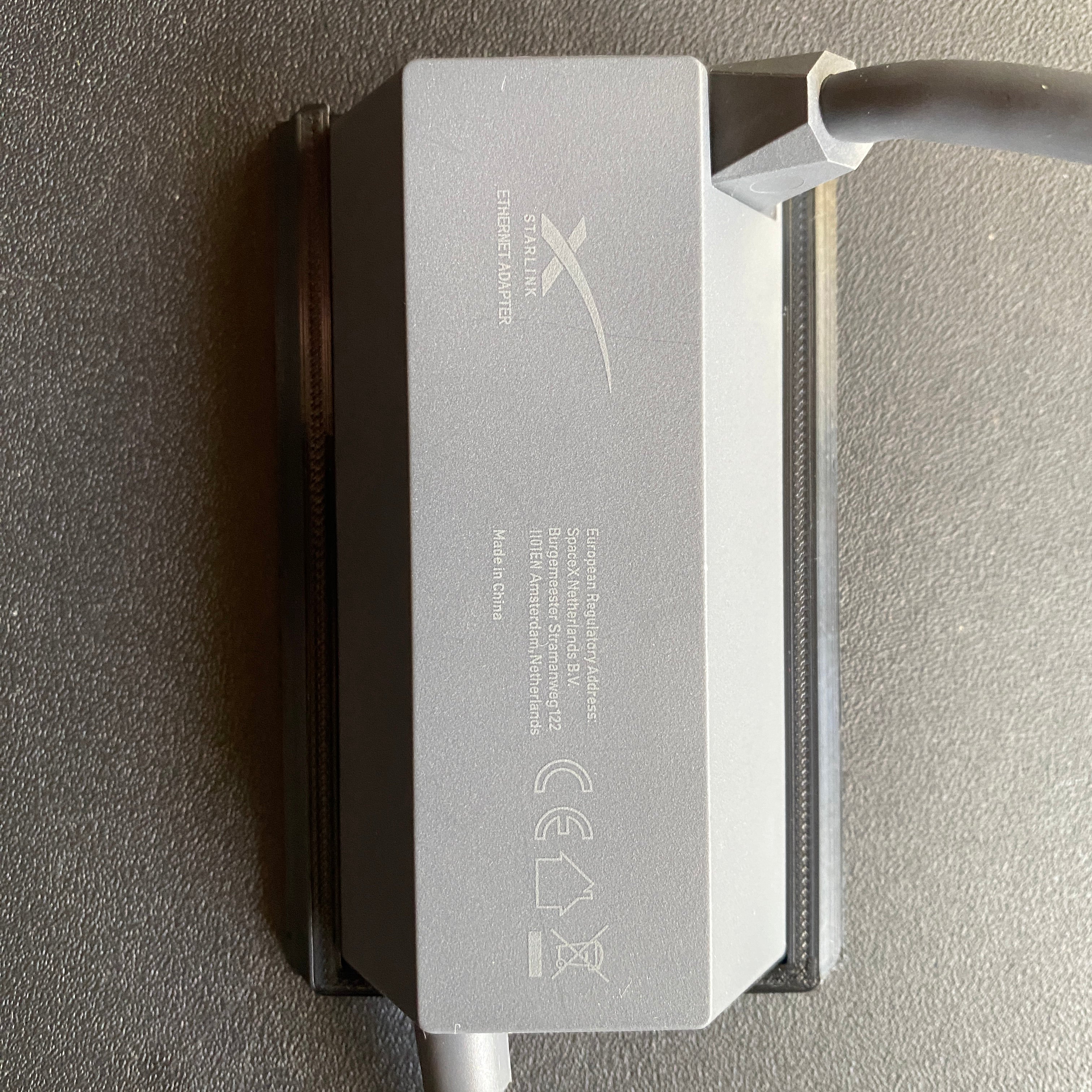 Soporte para adaptador Ethernet Starlink: ¡se envía el mismo día! Disponible en negro o blanco