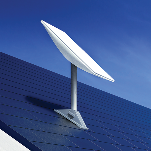 Soporte de techo pivotante Starlink - Antena Gen 2/V2 - Opcional durante la noche