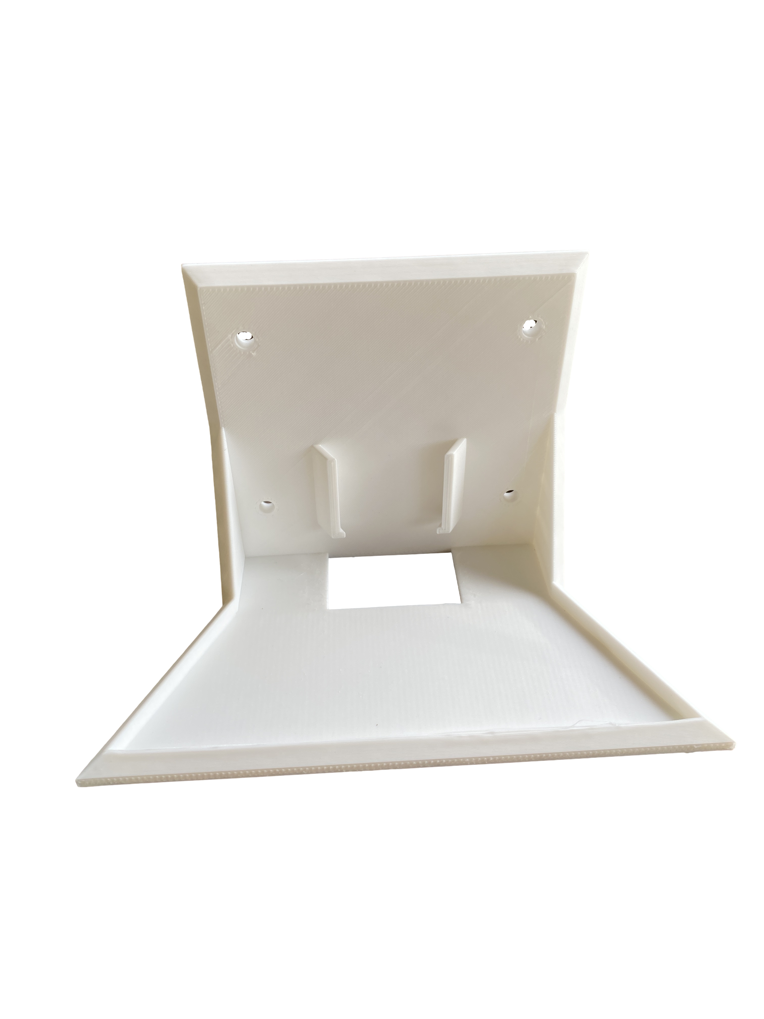 Combo 2 en 1 de soporte para adaptador Ethernet Starlink + soporte de pared para enrutador Starlink | Solo soporte blanco