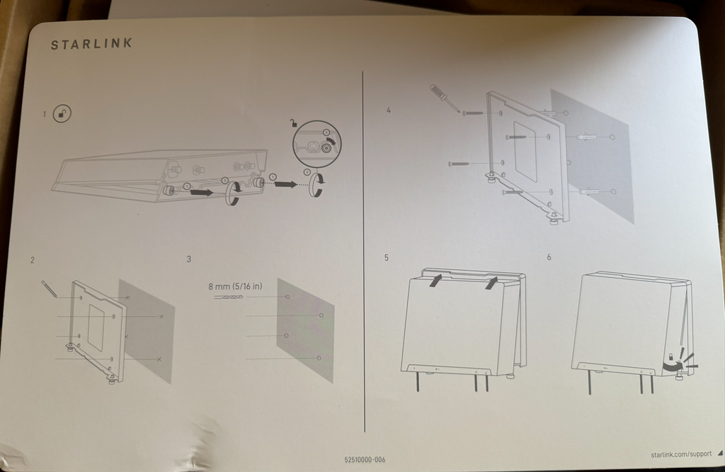 Fuente de alimentación avanzada Starlink para antena de alto rendimiento de 3.ª generación