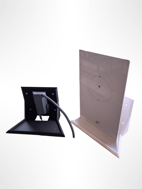 Combo 2 en 1 de soporte para adaptador Ethernet Starlink y soporte para enrutador Starlink | Solo soporte negro